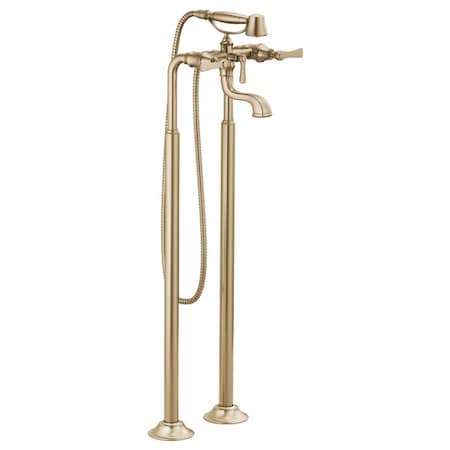 Brizo Rook Two-Handle Tub Filler Trim Kit with Lever Handles T70360-GL